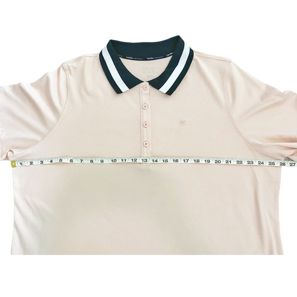 Calvin Klein Performance Pink Polo Mens Size 2X NWT - Picture 5 of 9